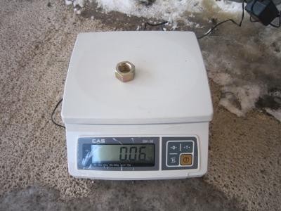 Гайка М20 болта зуба ковша