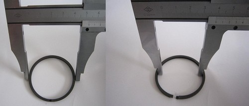 Кольцо поршня кпп 55A1427