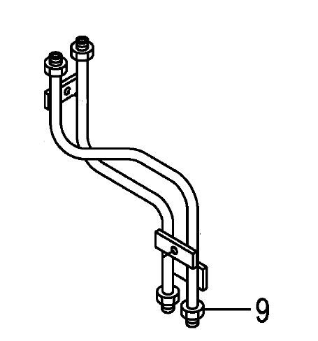 Трубка металлическая 611L0-12001