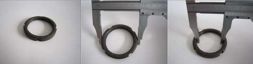 Гайка ступицы управляемого моста B4832-00055