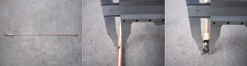 Трубка тормозная передняя правая LW300F