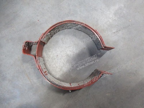 Колодка стояночного тормоза ZL20-038104