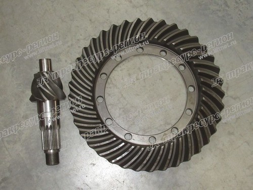 Главная пара редуктора переднего моста LG933/LG936