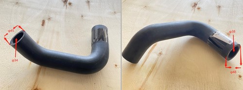 Патрубок радиатора 10-18 (485) нижний