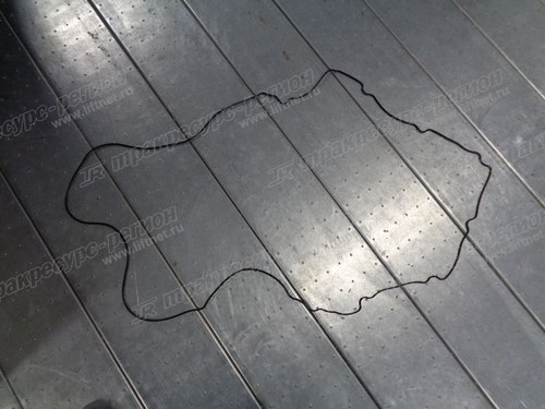 Прокладка клапанной крышки (B) нижняя Isuzu 6WG1