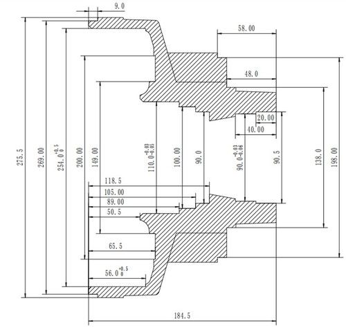 Барабан тормозной 5500216-57