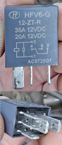 Реле HFV6-G-12-ZT-R