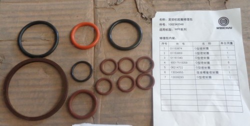 Комплект уплотнительных колец двигателя WP6