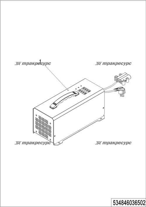 Зарядное устройство 24В35А