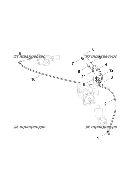 Узел испытательной трубки CDM835EⅠ.06.09