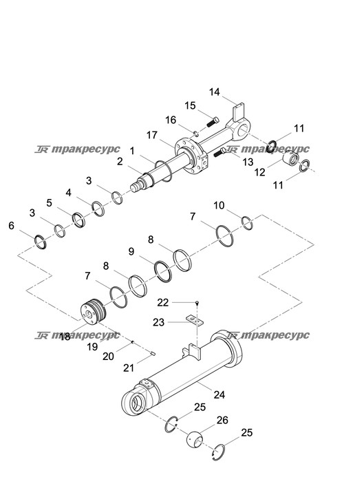 Шарнирный подшипник GE60ES-C3