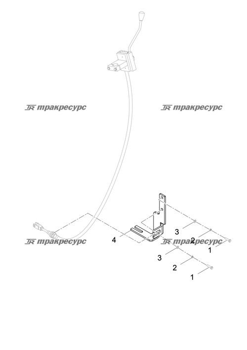 Крепежный кронштейн LG863NⅤ.05.01.01