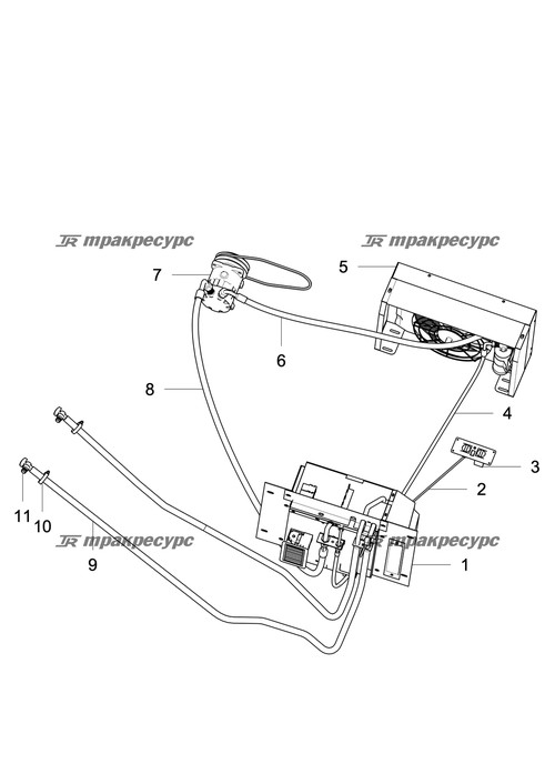 Трубка KC LG955G.15.19.08