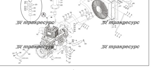 Силовой хомут T-типа QL01D159167 LG880.01.09(S)