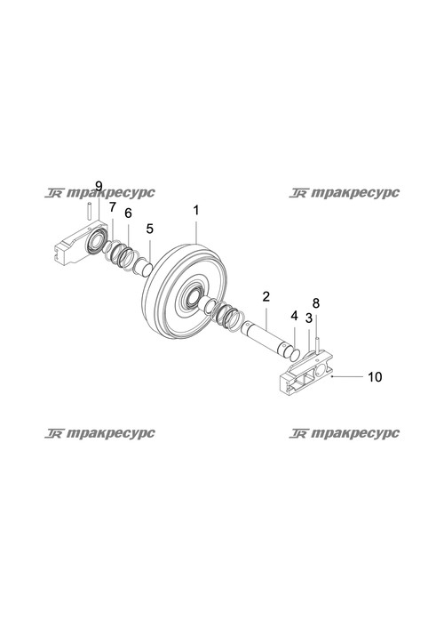 Уплотнительное кольцо A216-YL-G104