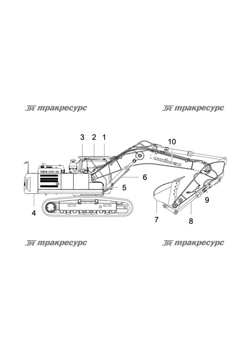 Гидролиния гидромолота LG6375.20