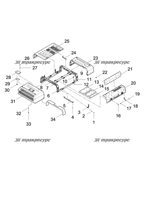 Буферная прокладка 1 LG6485E6.14.05-02