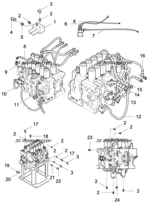 Узел шланга F481CACF121206-360