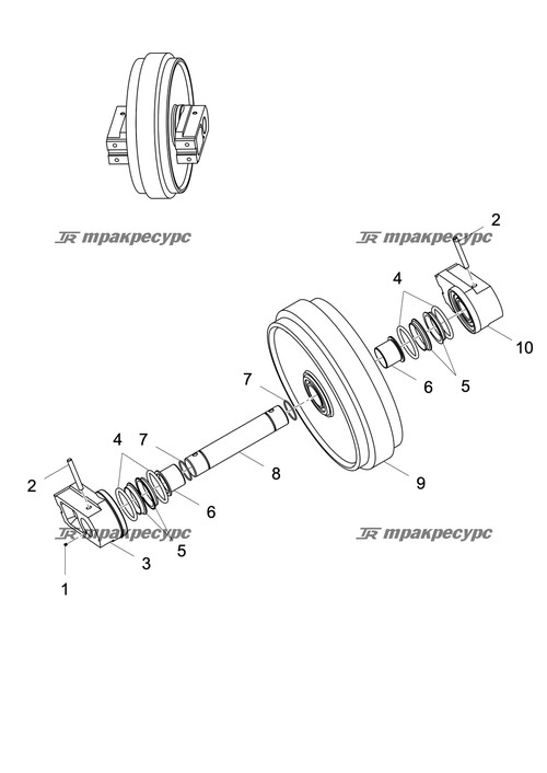 Уплотнительное кольцо 93×9.5 93×9.5