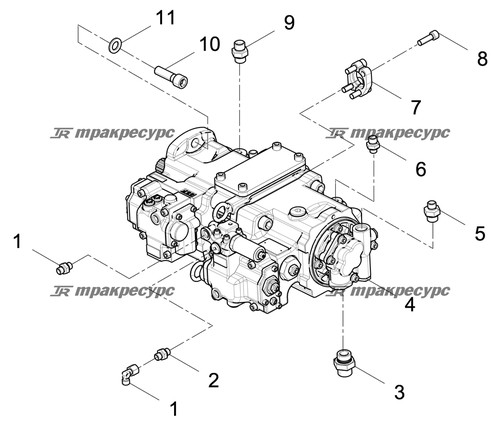 Винт M16×50