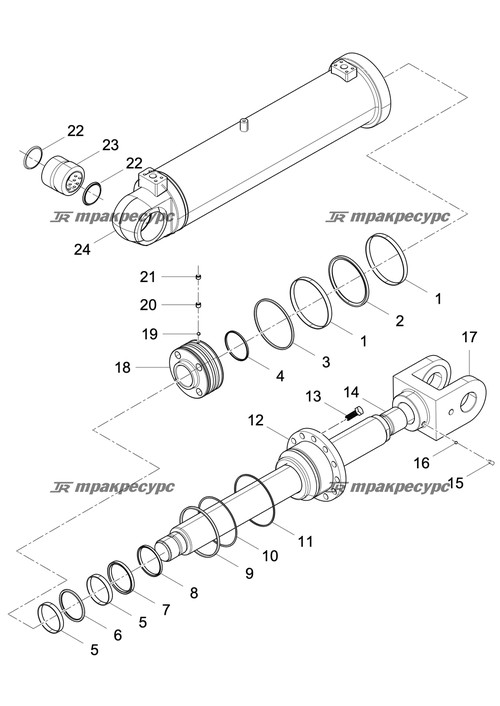 Втулка вала LG863N.07.02A-01