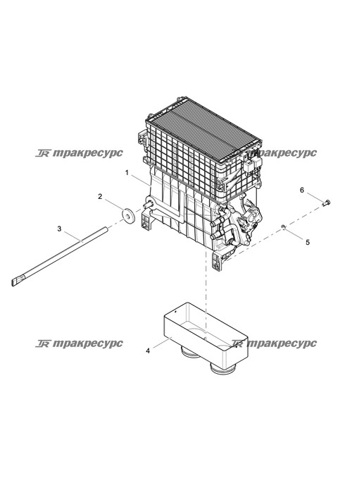 Переходной воздуховод KK69D004Z