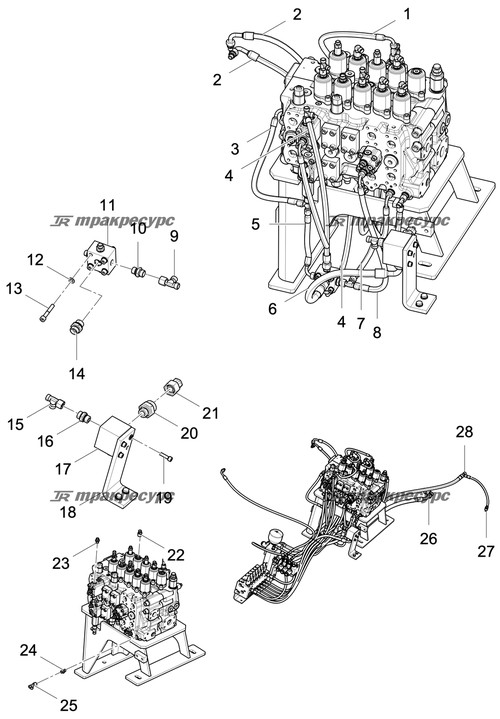 Узел шланга PF481CACF101005-260