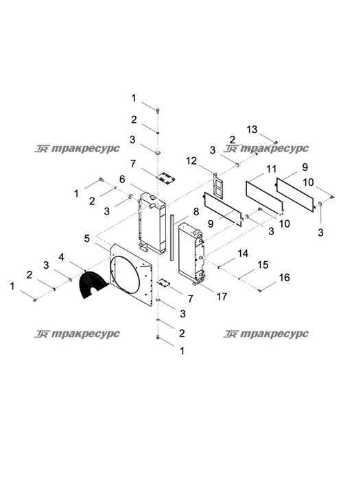 Сварная пылезащитная сетка 2 LG6075N1.01.05-000(A).04