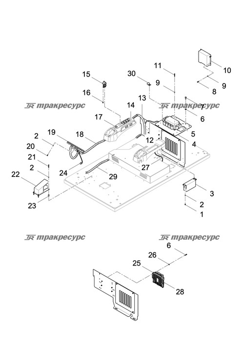 Жгут кабины LG6225E1.07.01.05