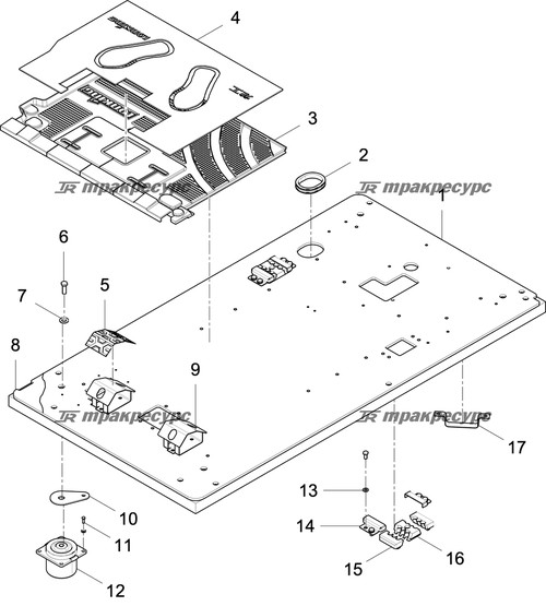 Усиленная шайба 16 (средняя) LG6240F.14-07