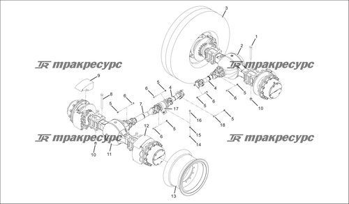 Болт M24×280