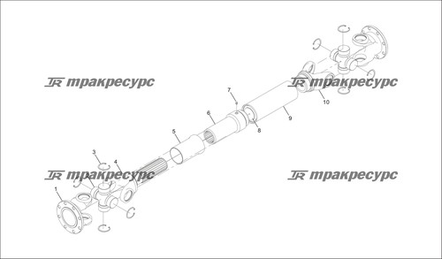 Фланцевая вилка