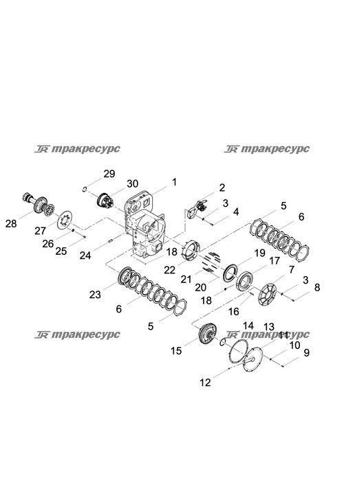 Корпус ящика LG853.03.01-005J