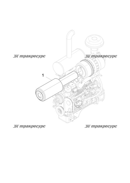 Узел фильтрующего элемента A030U359