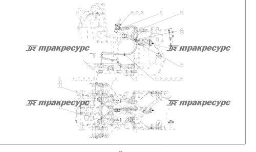 Хомут трубки CDM860Ⅰ.06Ⅱ-005