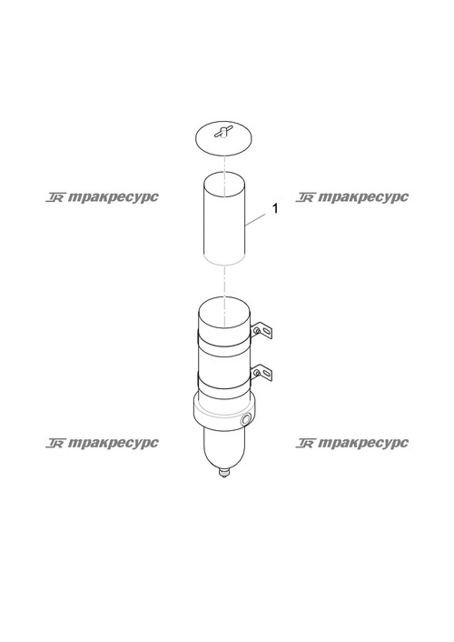Фильтрующий элемент маслоотделителя 2020TM-OR(C2020V-10)