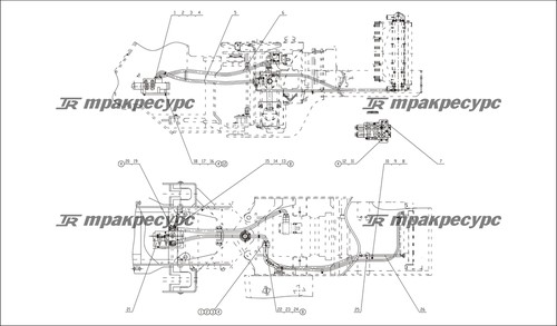 Блок фланца