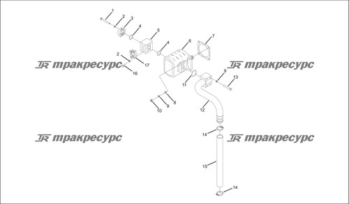 Фланцевый блок CDM856DⅠ.07-004