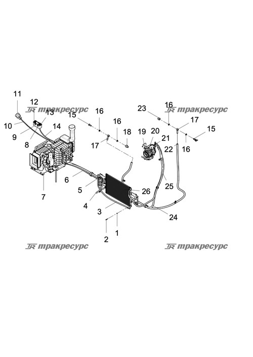 Конденсатор в сборе LG6235.08.03
