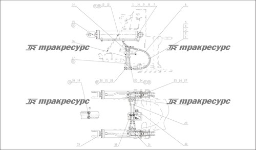 Цилиндр подъема 180/100