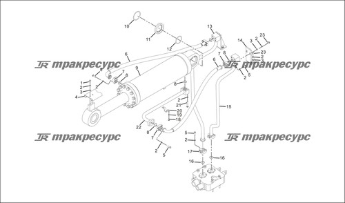 Крепежная пластина LG855T.07.25