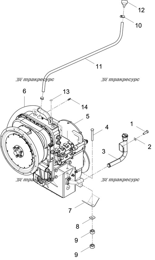 Гайка M18 GB/T6170