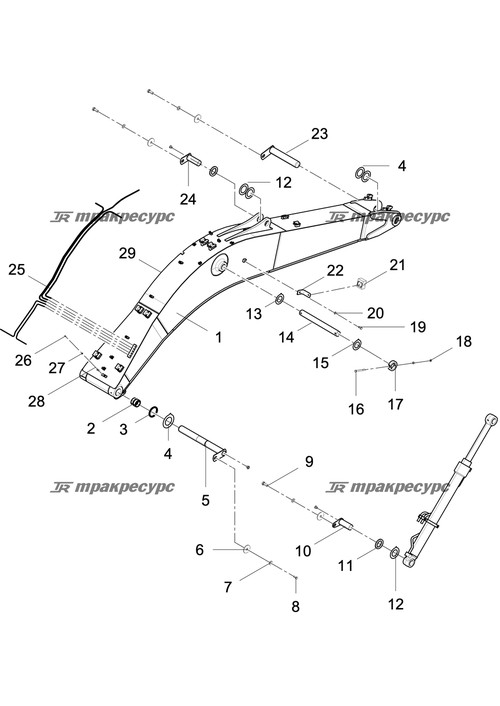 Рассеиватель фары CDM6225D8.15.02