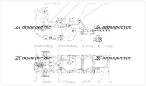Хомут трубки CDM860Ⅰ.07Ⅱ-003