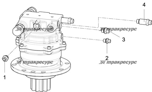 Высокий прямой фитинг S1CG-18-06L62(JIS)