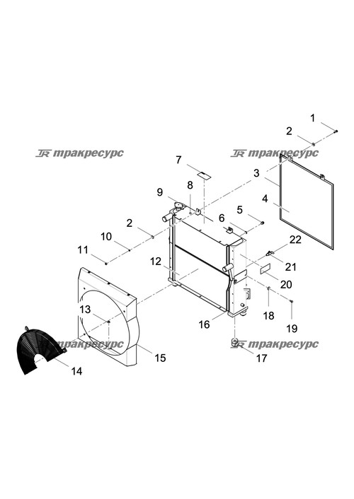 Сварная защитная сетка LG6075N1.01.05-000(A).02
