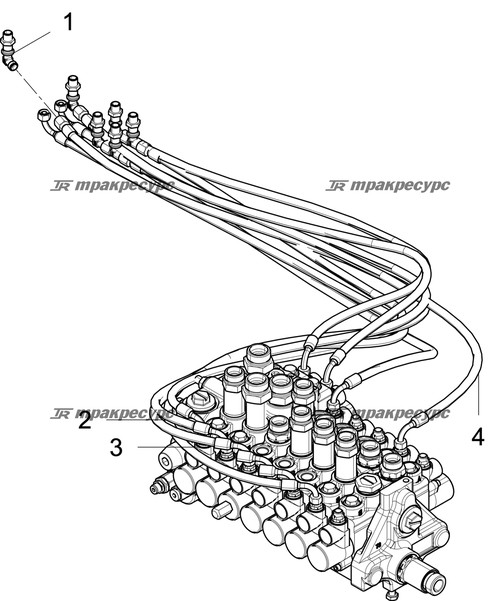Узел шланга PF481CACF101005-1450