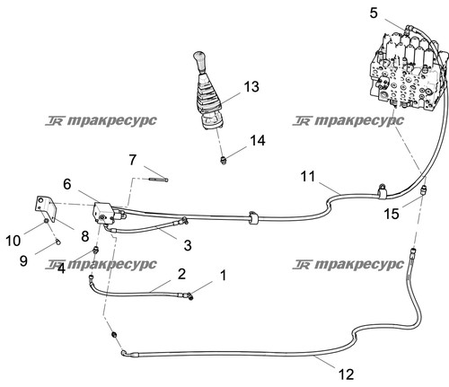 Правый рычаг FPJ-V50-04-R1