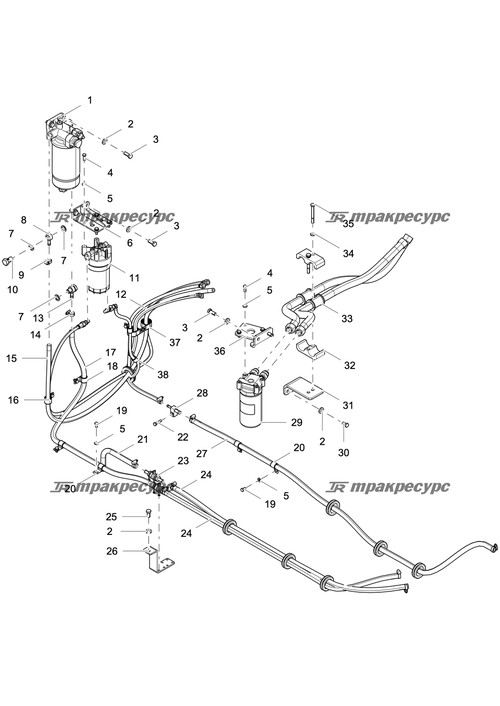 Резиновый шланг 8×15.5×800 JB/T6015