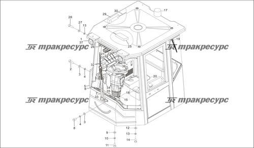 Переключатель отопителя LG50NCGⅪ.15.35